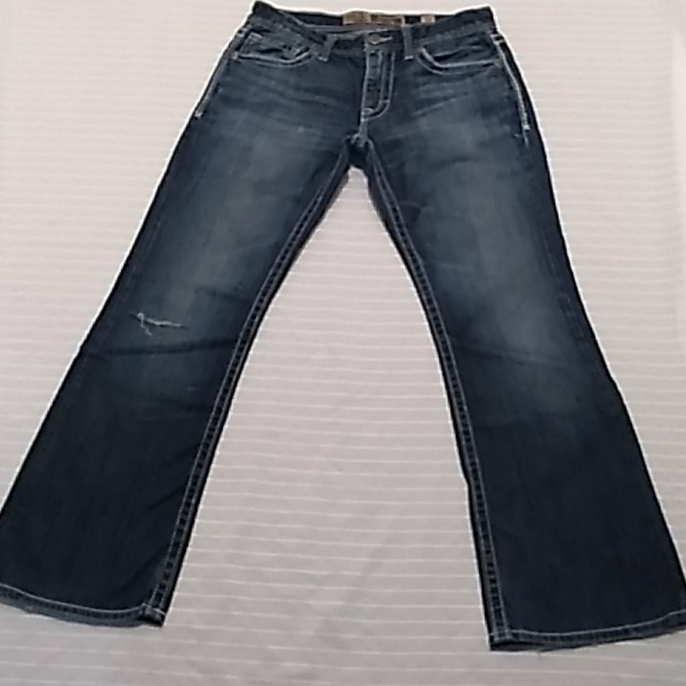 BKE Fulton Men Dark Blue Jeans